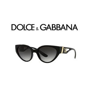 Dolce & Gabbana Cat Eye Black Sunglasses